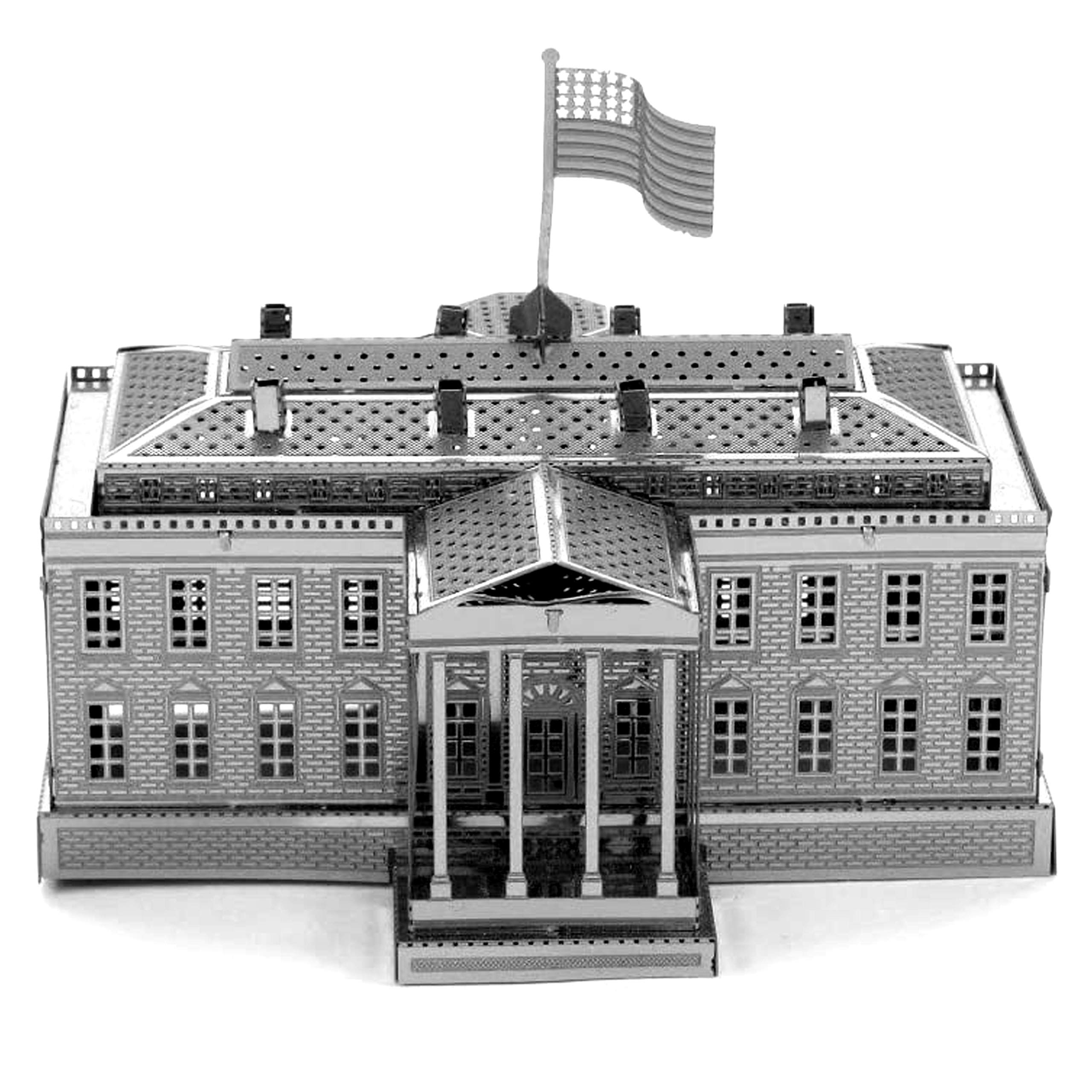 Amazon.com: Fascinations Metal Earth White House 3D Metal Model